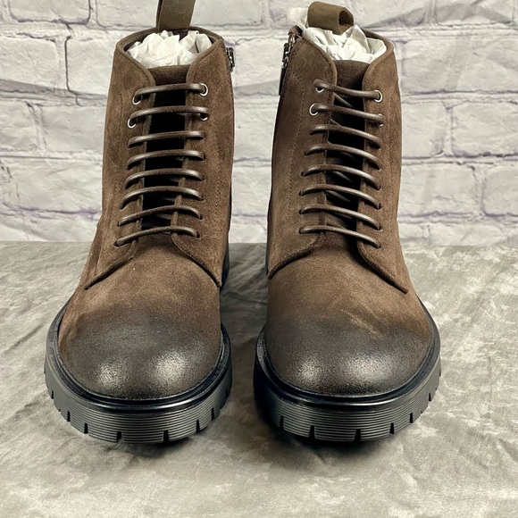 NWB Good Man Italian leather &Suede Boot Size 10.5 - Picture 13 of 15